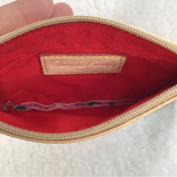 Dooney & Bourke Geraniums Satchel Bag EUC - Picture 9 of 15